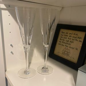 Vera Wang Champagne Flutes
